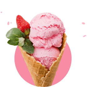 strawberry icecream
